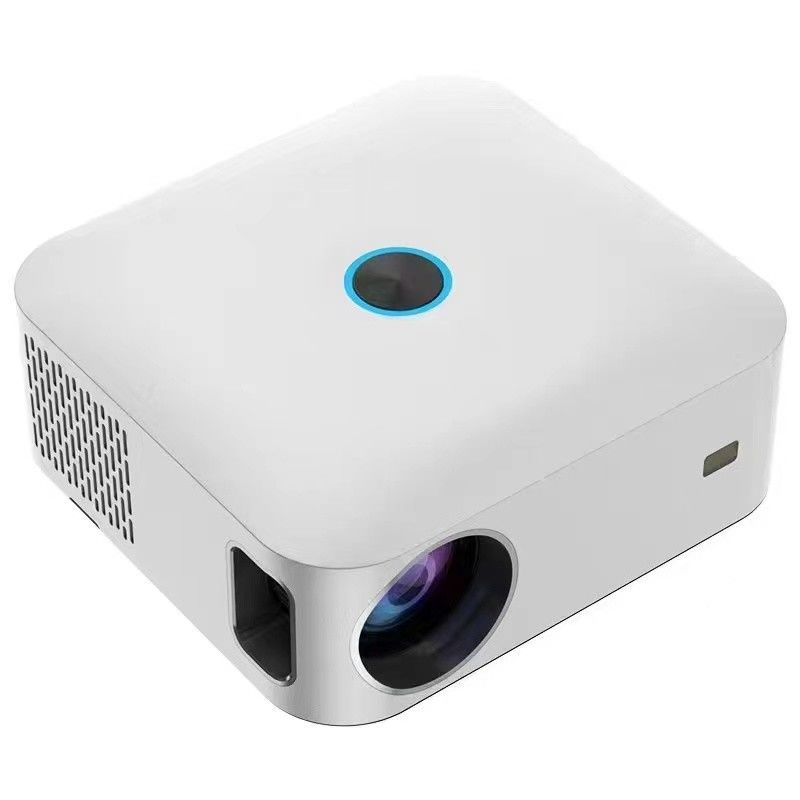 Dayanıklı 200W taşınabilir akıllı projektör 5.0 Inch LCD Ekranı, Hafif Ev Sineması Mini Projektoru