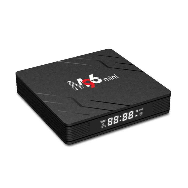 10 Bit Akıllı M96 Mini TV Kutusu H.265 4K 75fps Video Dekoder 4GB DDR4 RAM ile
