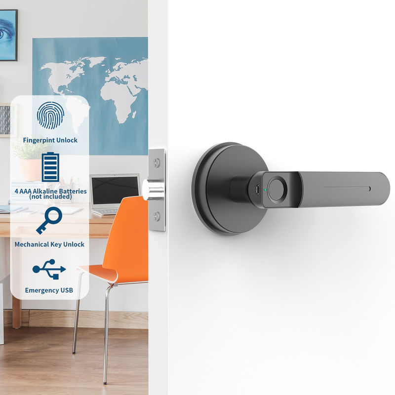 D01 Aygıtlı Anahtarsız Giriş Kapısı Kilitli, Parmak izi Kapısı Kilitli Oda/ofis/Aparatment için