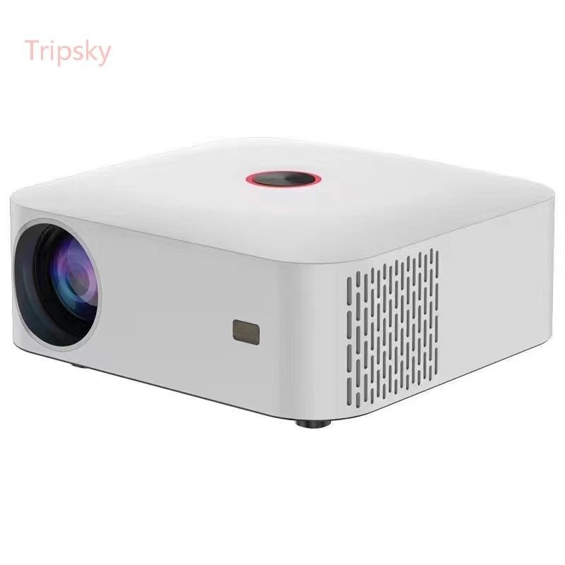 5.0 inçlik LCD Ekran Dayanıklı 200W Taşınabilir Hafif Ev Sineması Mini Akıllı Projector