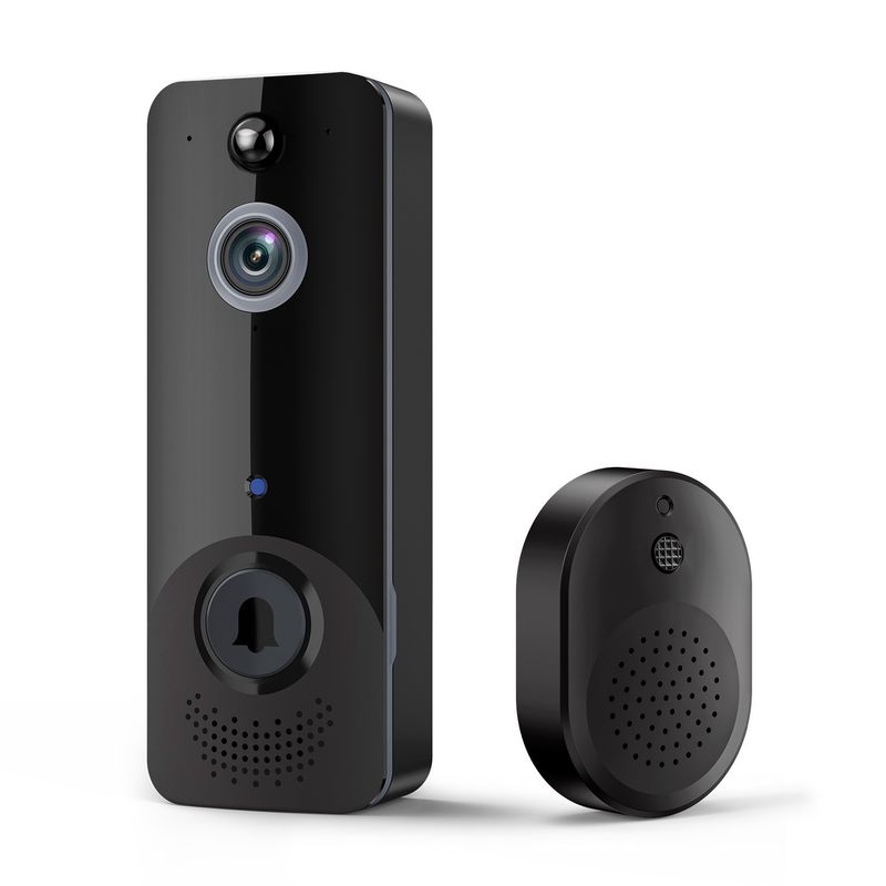 Yüksek Kaliteli Akıllı Kablosuz Video Telefon Kapı Zili Intercom Mini Wifi Ring Kapı Zili Kamera Wifi Video Kapı Zili