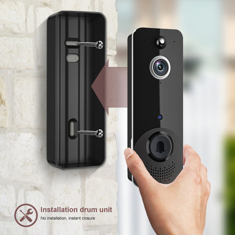 Yüksek Kaliteli Akıllı Kablosuz Video Telefon Kapı Zili Intercom Mini Wifi Ring Kapı Zili Kamera Wifi Video Kapı Zili