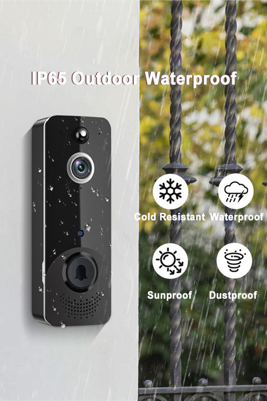 Yüksek Kaliteli Akıllı Kablosuz Video Telefon Kapı Zili Intercom Mini Wifi Ring Kapı Zili Kamera Wifi Video Kapı Zili