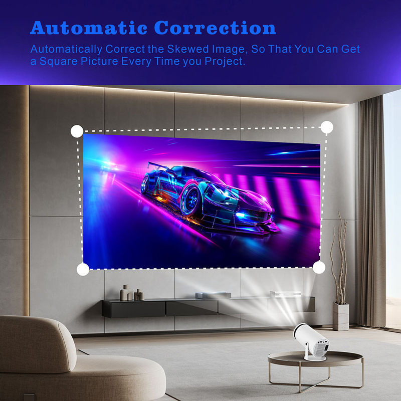 Mini LED Projector HY300 2.69 inç LCD TFT ekranı ile hafif